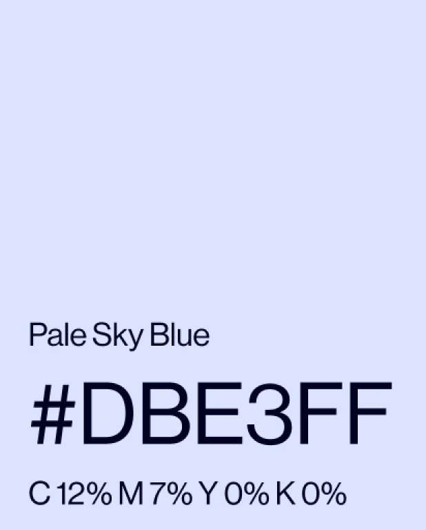 Pale Sky Blue