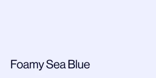 Foamy Sea Blue