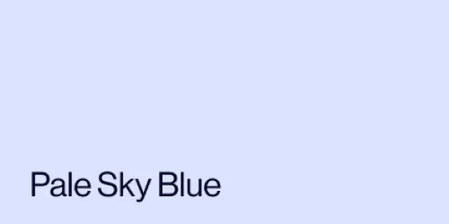 Pale Sky Blue