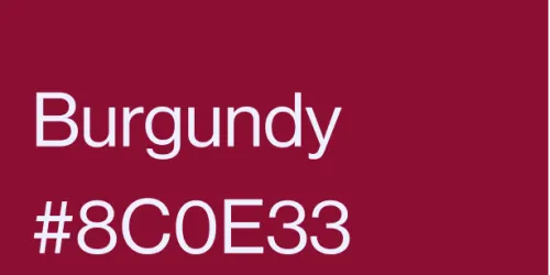 Burgundy