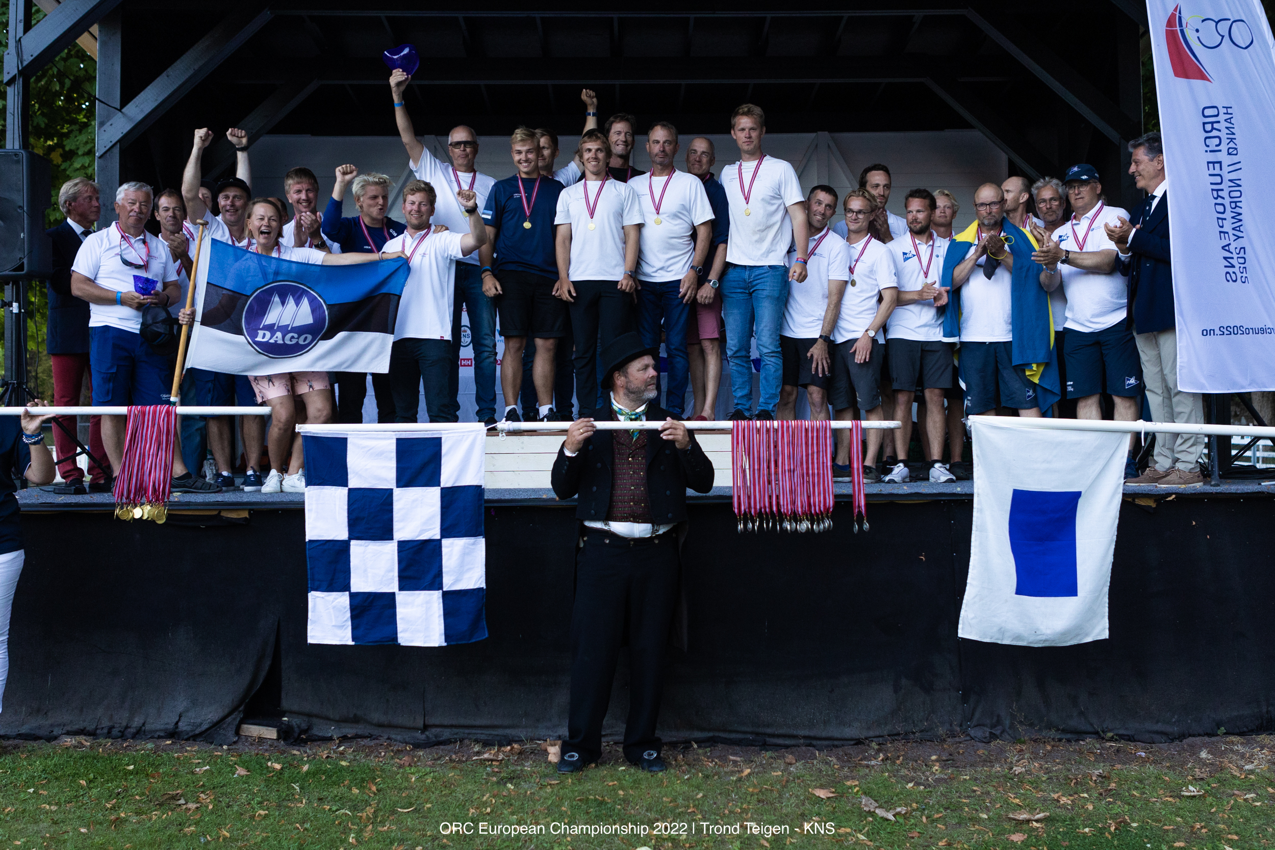 C class podium - 2022 ORC Europeans