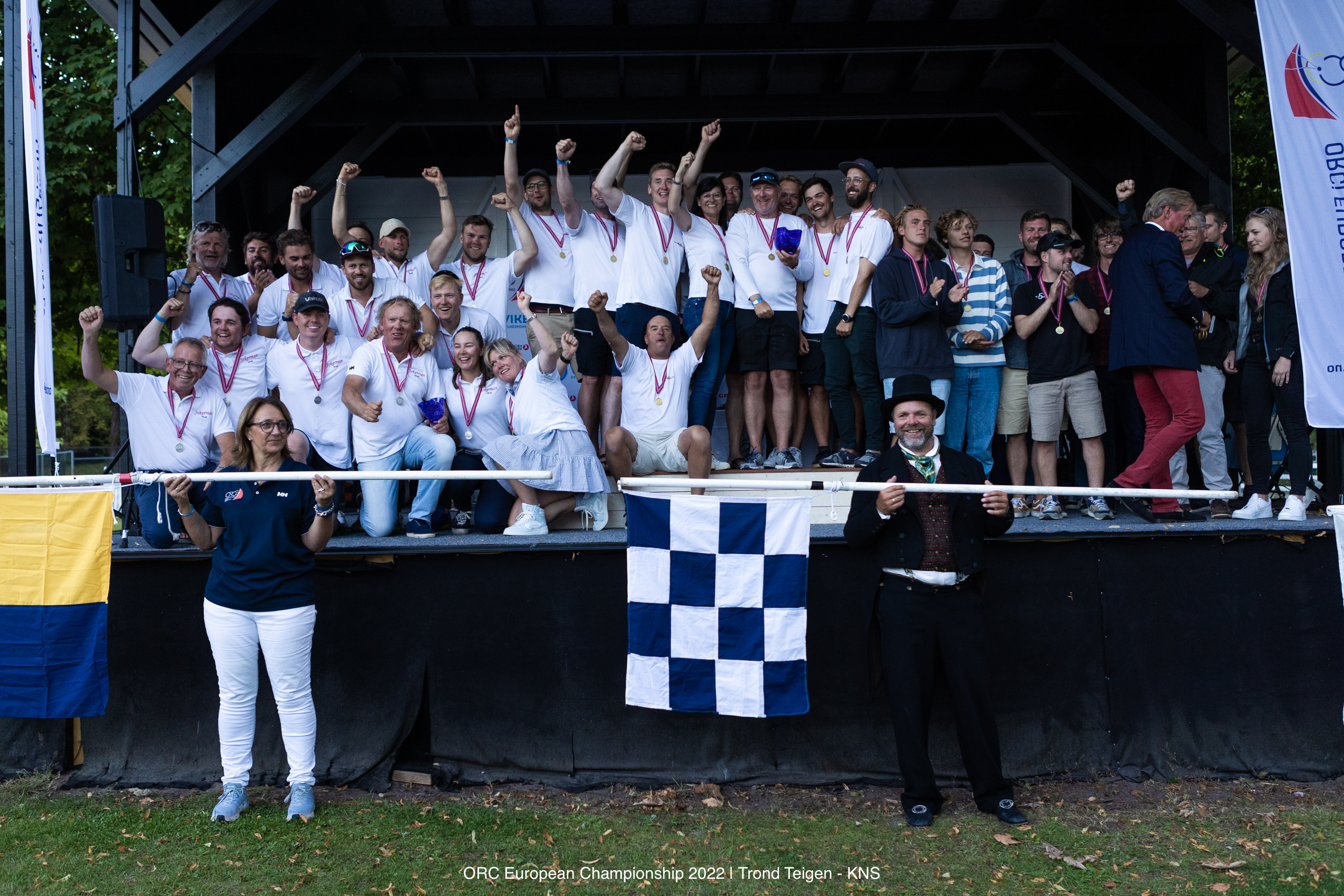 A Class podium - 2022 ORCi Europeans