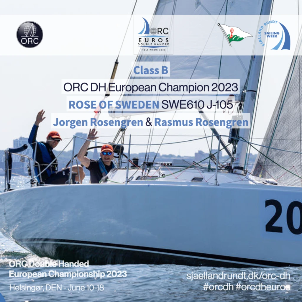 ORC DH Euros 2023 Class B winner post