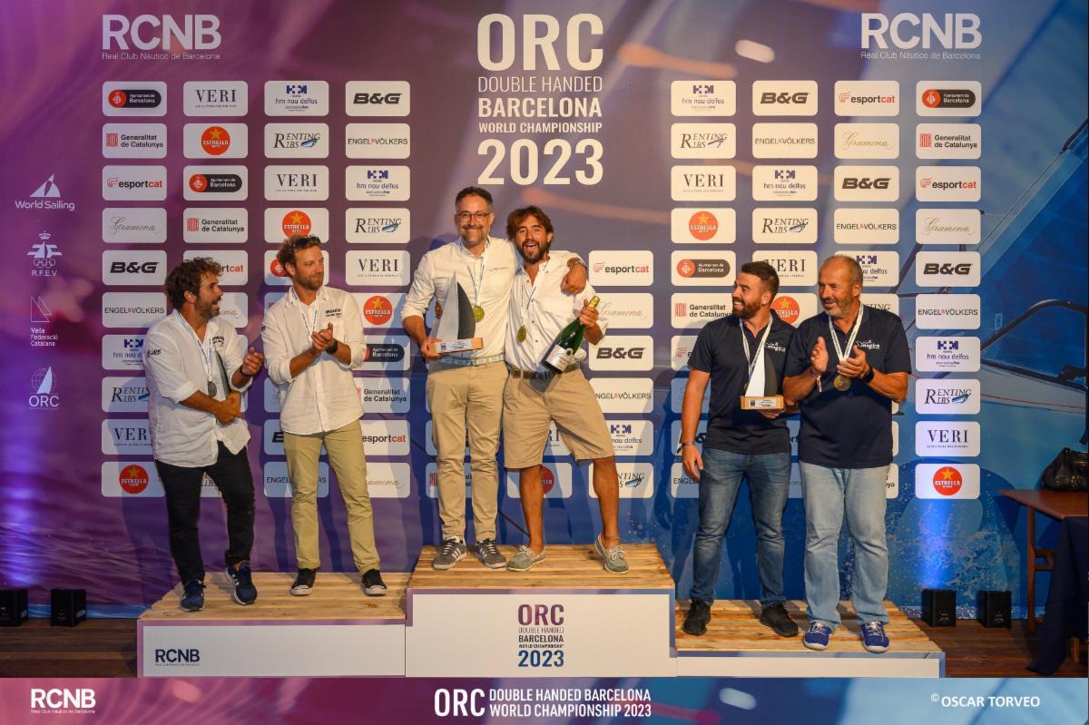 Class A podium - ORC DH Worlds 2023 Barcelona