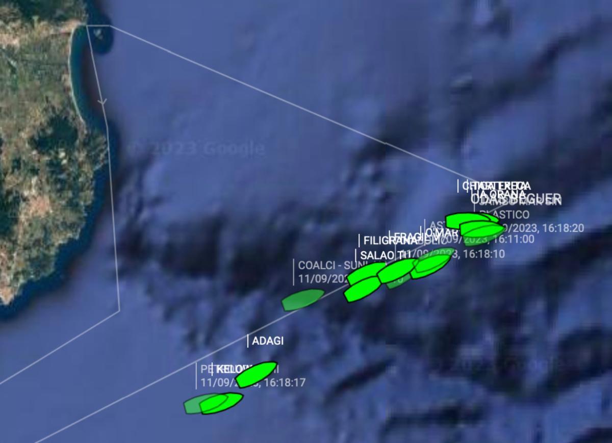 Long Offshore Race - Class C Tracker - ORC DH Worlds 2023 Barcelona