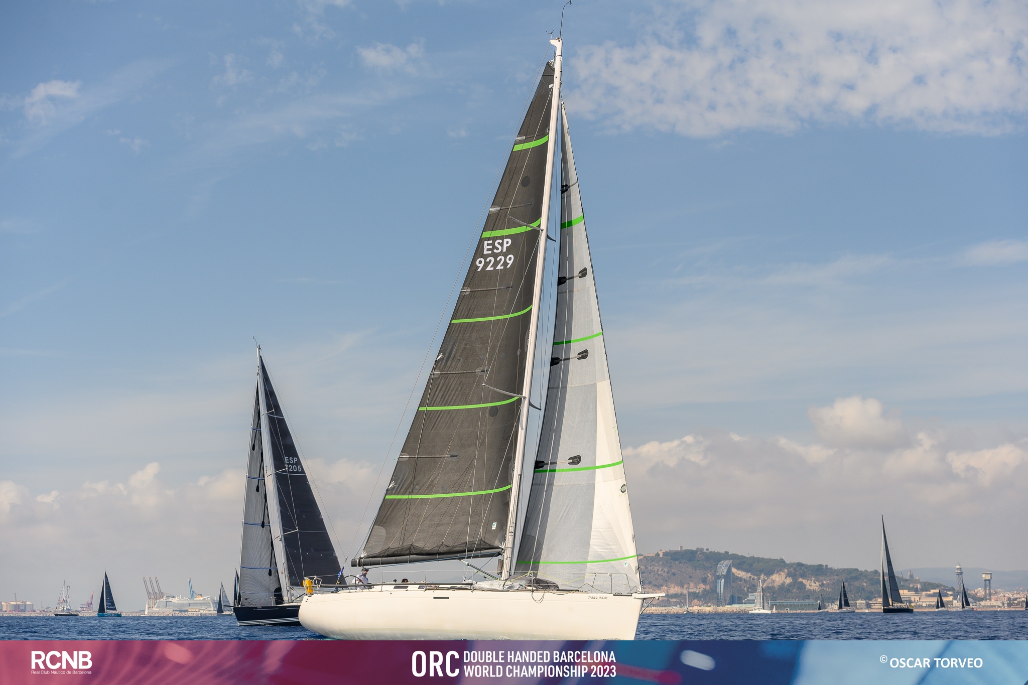 Pep Soldevila and Pol Servent (ESP) on their Dufour 44 ES TES UNNO - ORC DH Worlds 2023 © Oscar Torveo