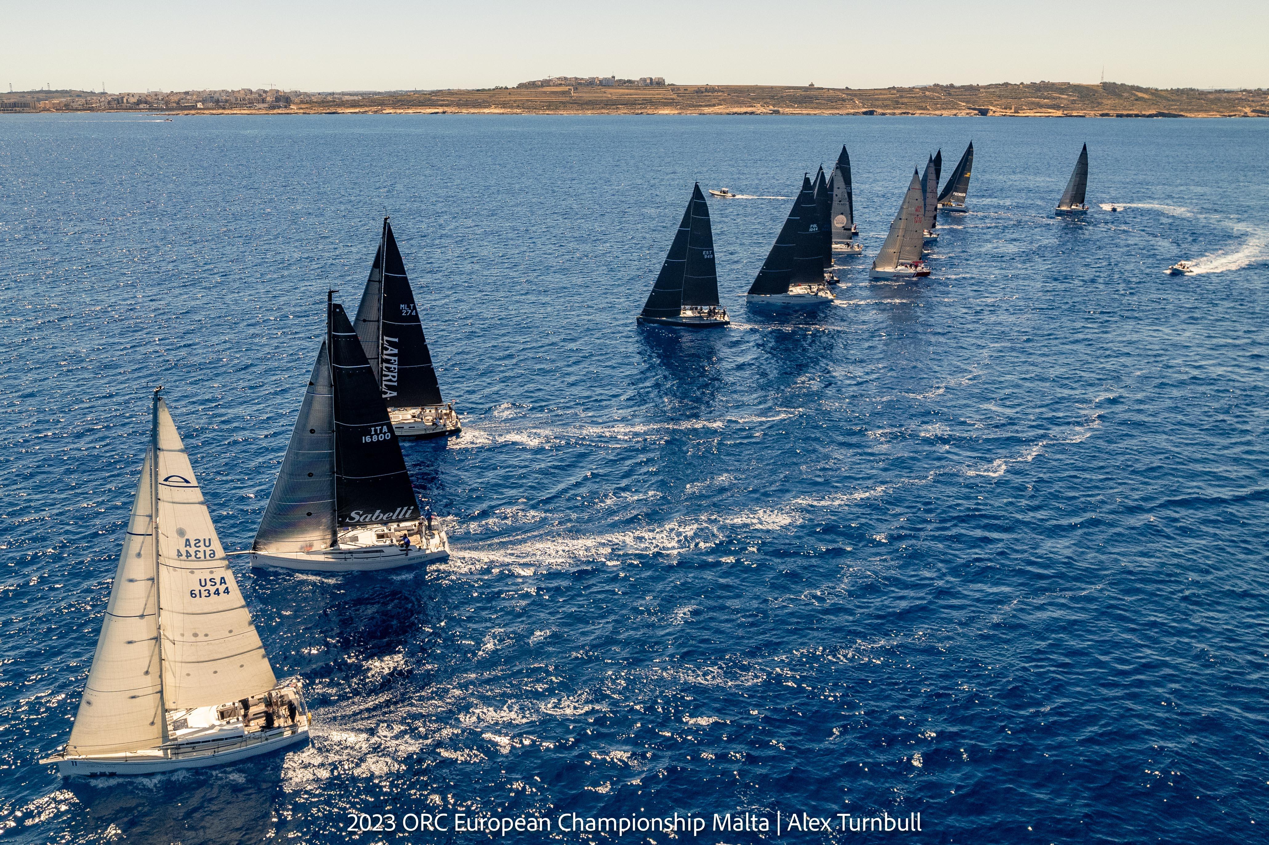 B class - Day 4 Inshore Races - 2023 ORC European Championship Malta