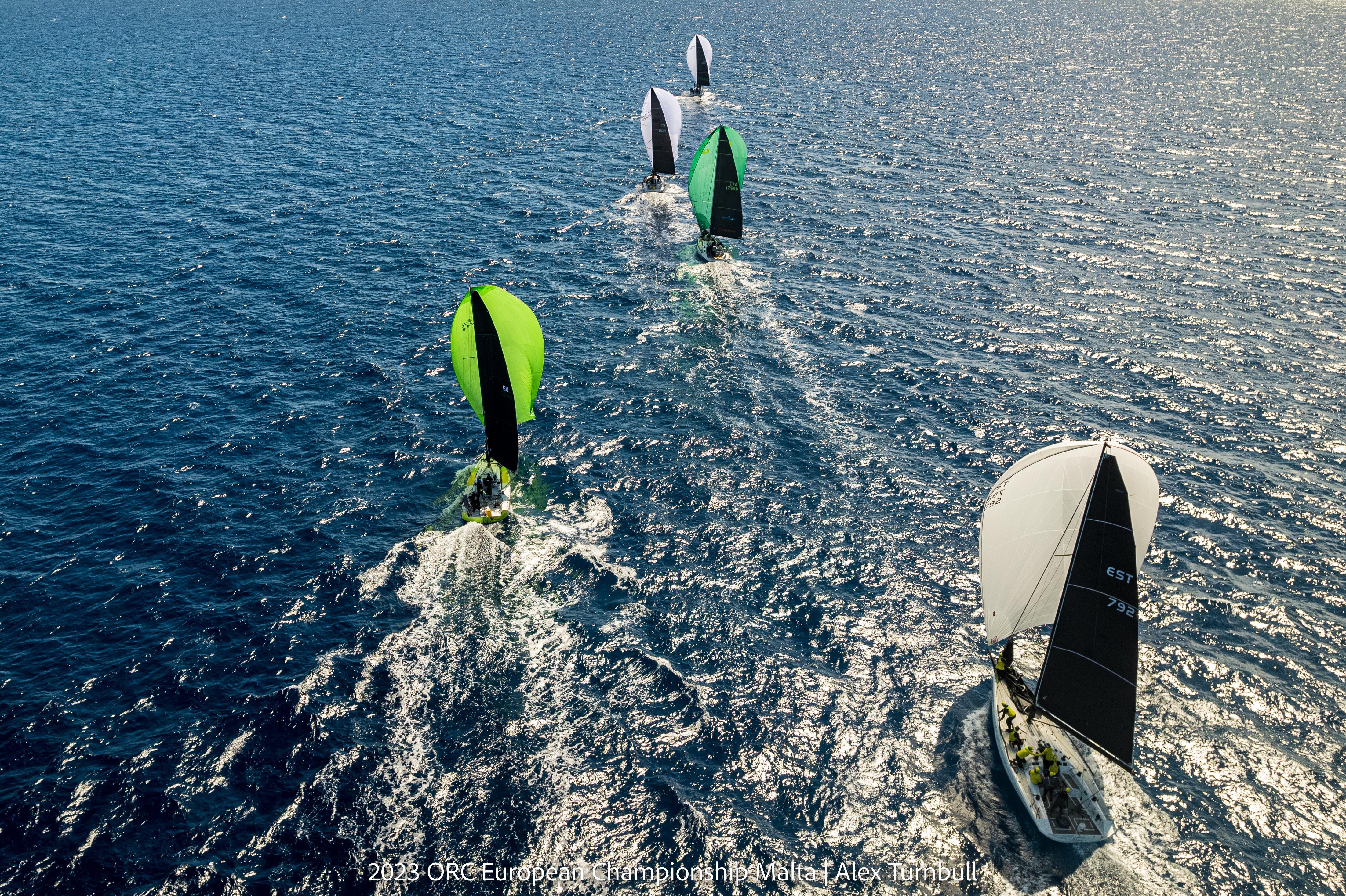 Long Offshore Race Start - 2023 ORC Europeans 2023 Malta © Alex Turnbull