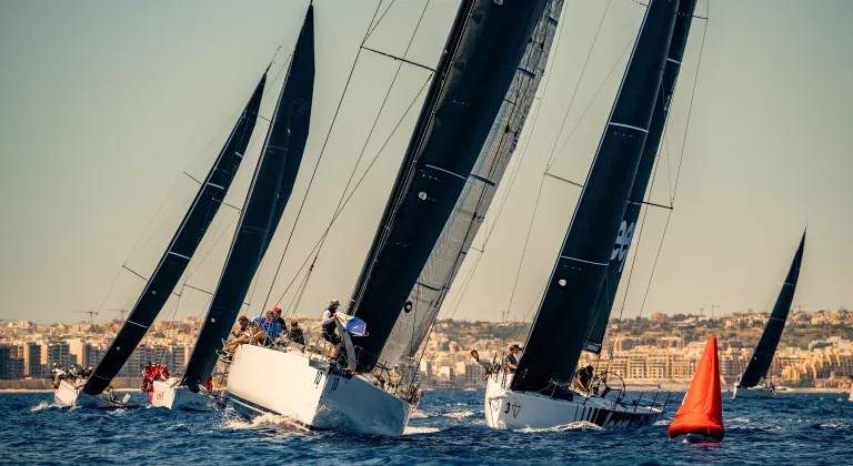 Perfect inshore race conditions today at 2023 ORC European Championship in Malta