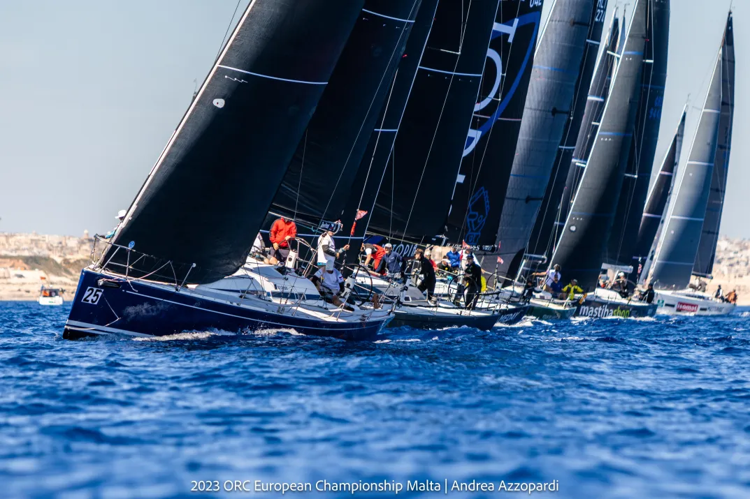 (Near) perfect inshore race conditions again at ORC Europeans