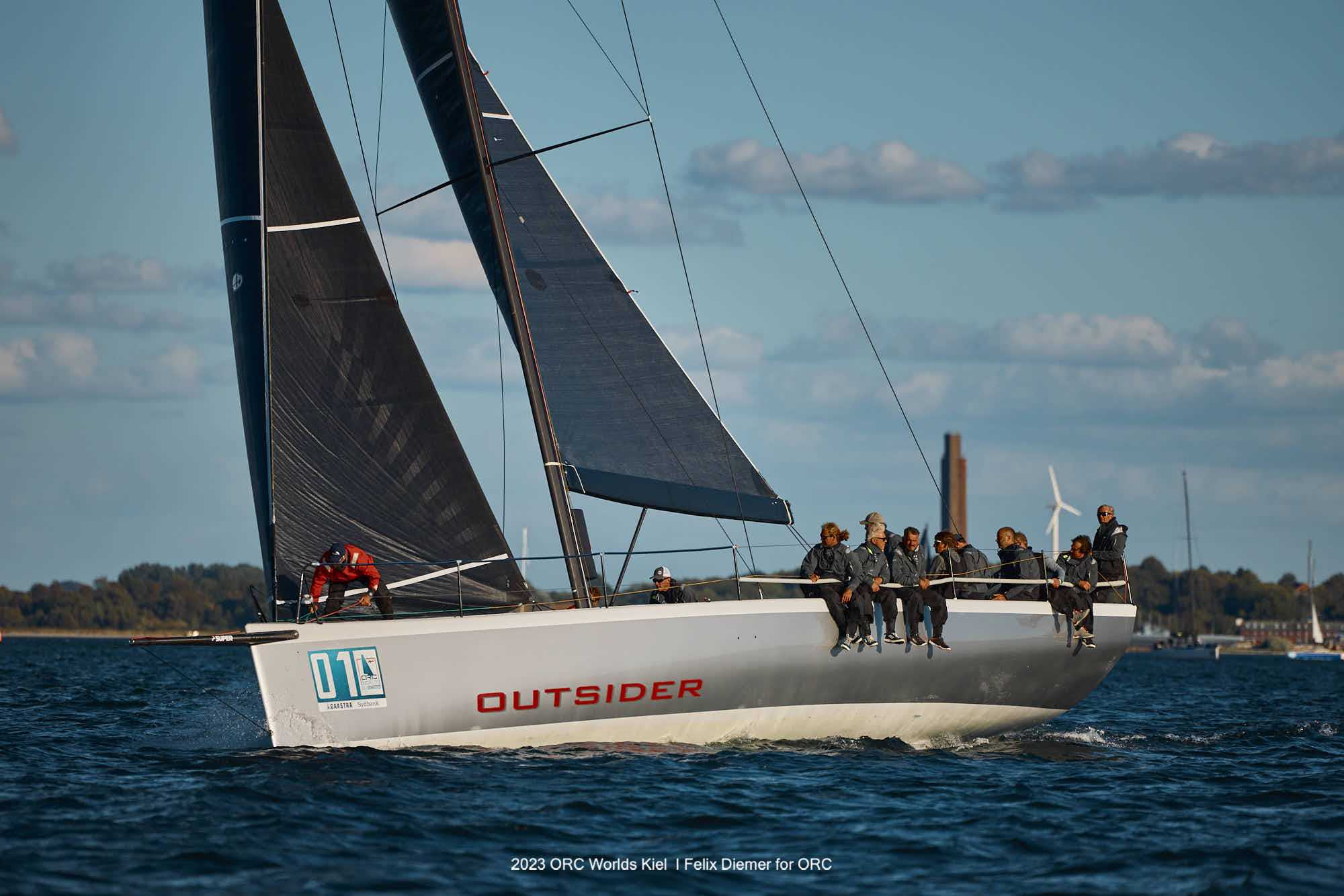 Beautiful night for racing on the Long Offshore Race of the ORC Worlds