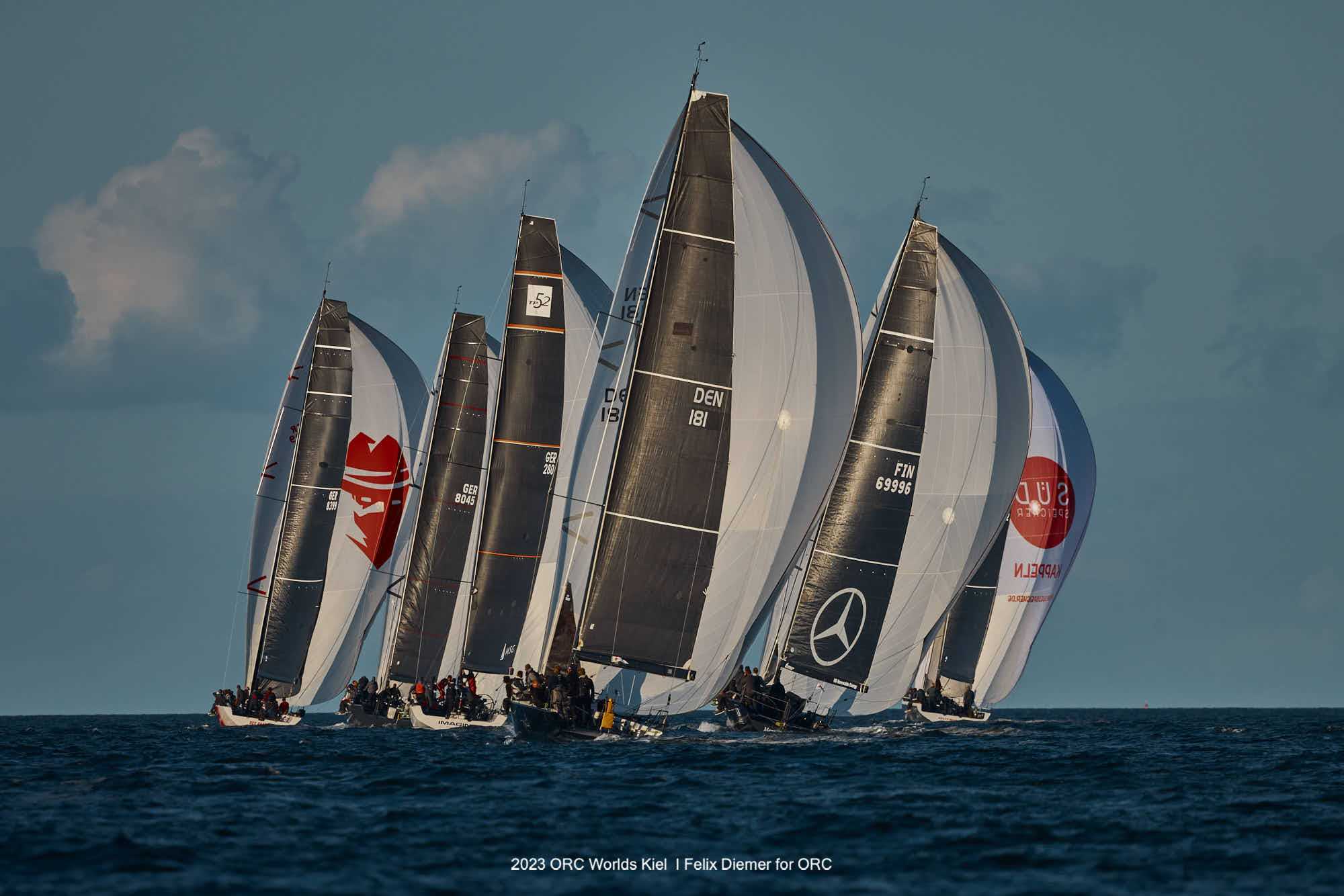 A class heading to the Long Offshore Race © Felix Diemer for ORC