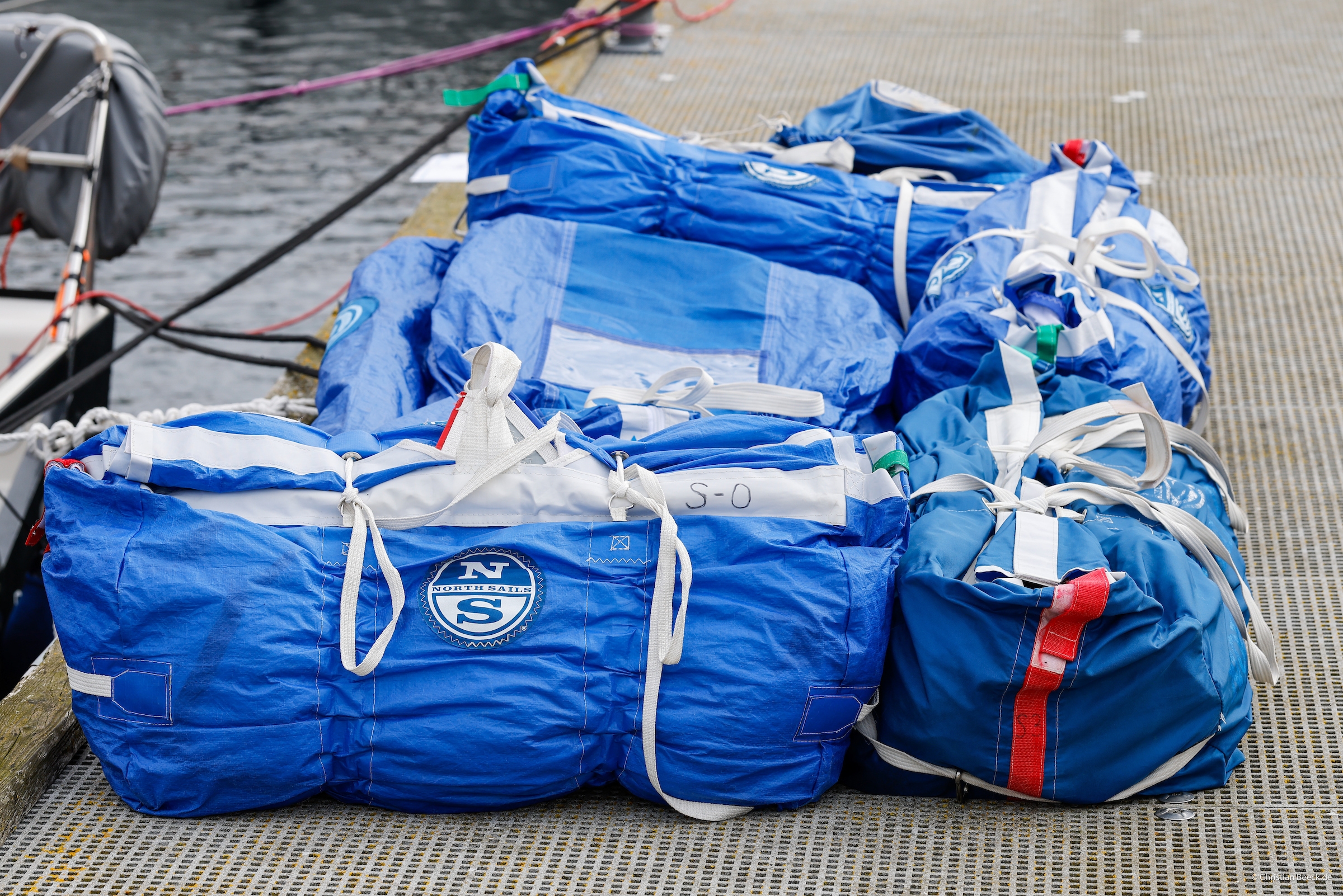 Sails to get ready for the ORC Worlds 2023 in Kiel ©ChristianBeeck.de