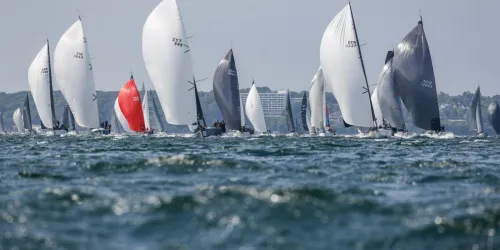 Three races completed after a long day in Kiel at the ORC World Championship