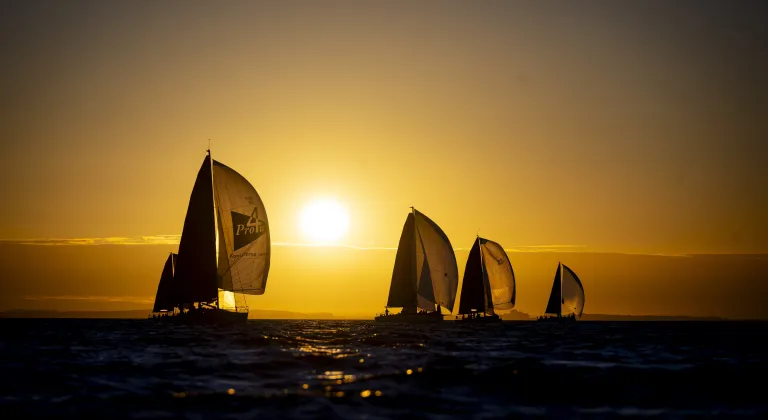 Beautiful night for racing on the Long Offshore Race of the ORC Worlds