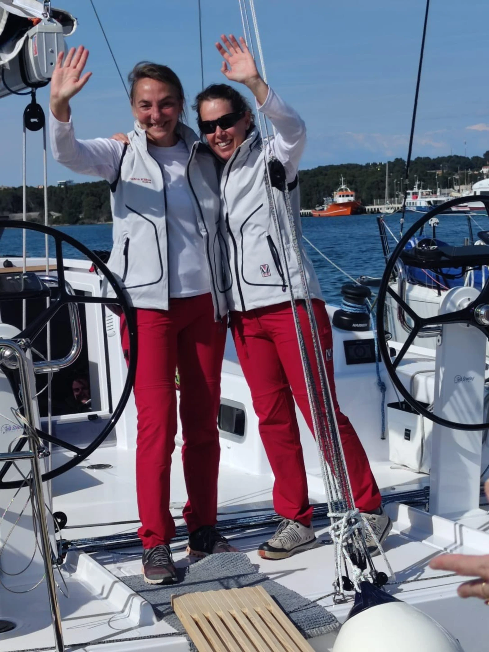 Petra Kliba and Steffi Edeler