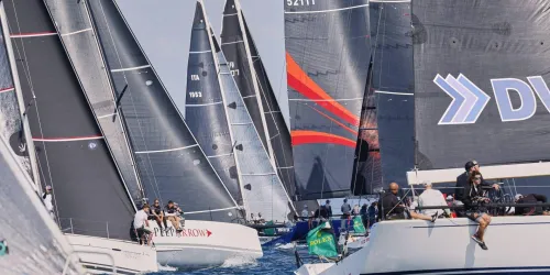 Tre Golfi Sailing Week: two races on the first day of the ORC Mediterranean Championship in Sorrento