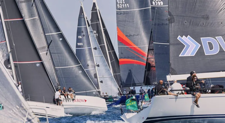 Tre Golfi Sailing Week: two races on the first day of the ORC Mediterranean Championship in Sorrento