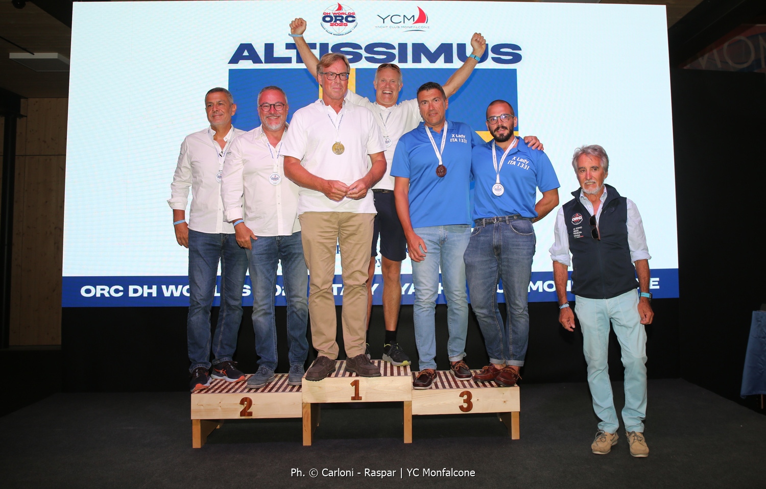 ORC Class C podium - ORC DH Worlds 2025 Monfalcone © YCM | Carloni - Raspar