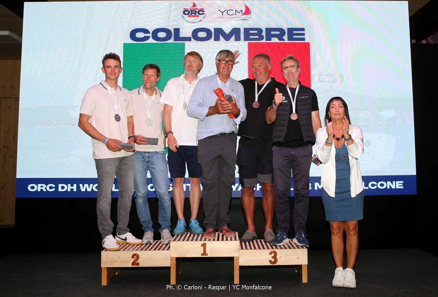 ORC Class B podium - ORC DH Worlds 2025 Monfalcone © YCM | Carloni - Raspar