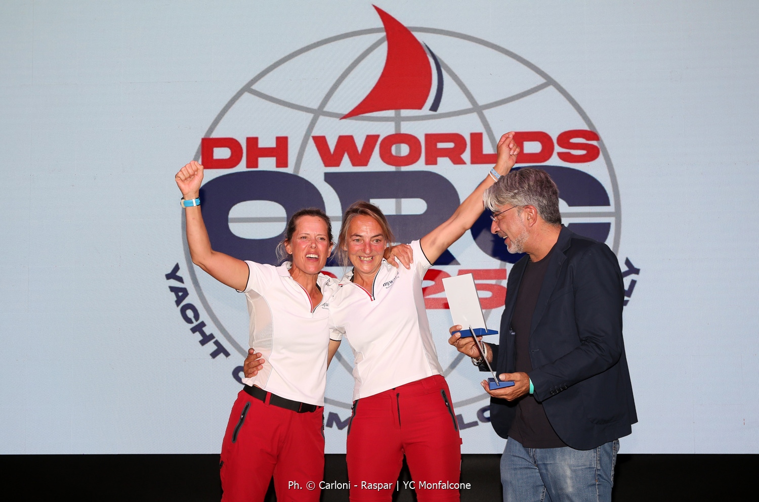 All-female team MY WAY (J-80, CRO), with Petra Kliba and Steffi Edeler - ORC DH Worlds 2025 Monfalcone © YCM | Carloni-Raspar