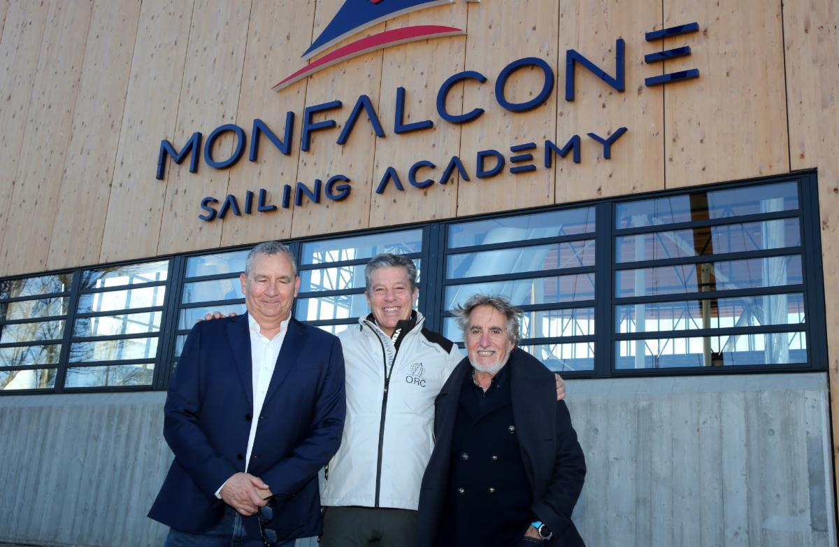 From Left: Giorgio Tanzariello, Vice President of YCM; Bruno Finzi, ORC Chairman and Loris Plet, General Manager of YCM © Andrea Carloni