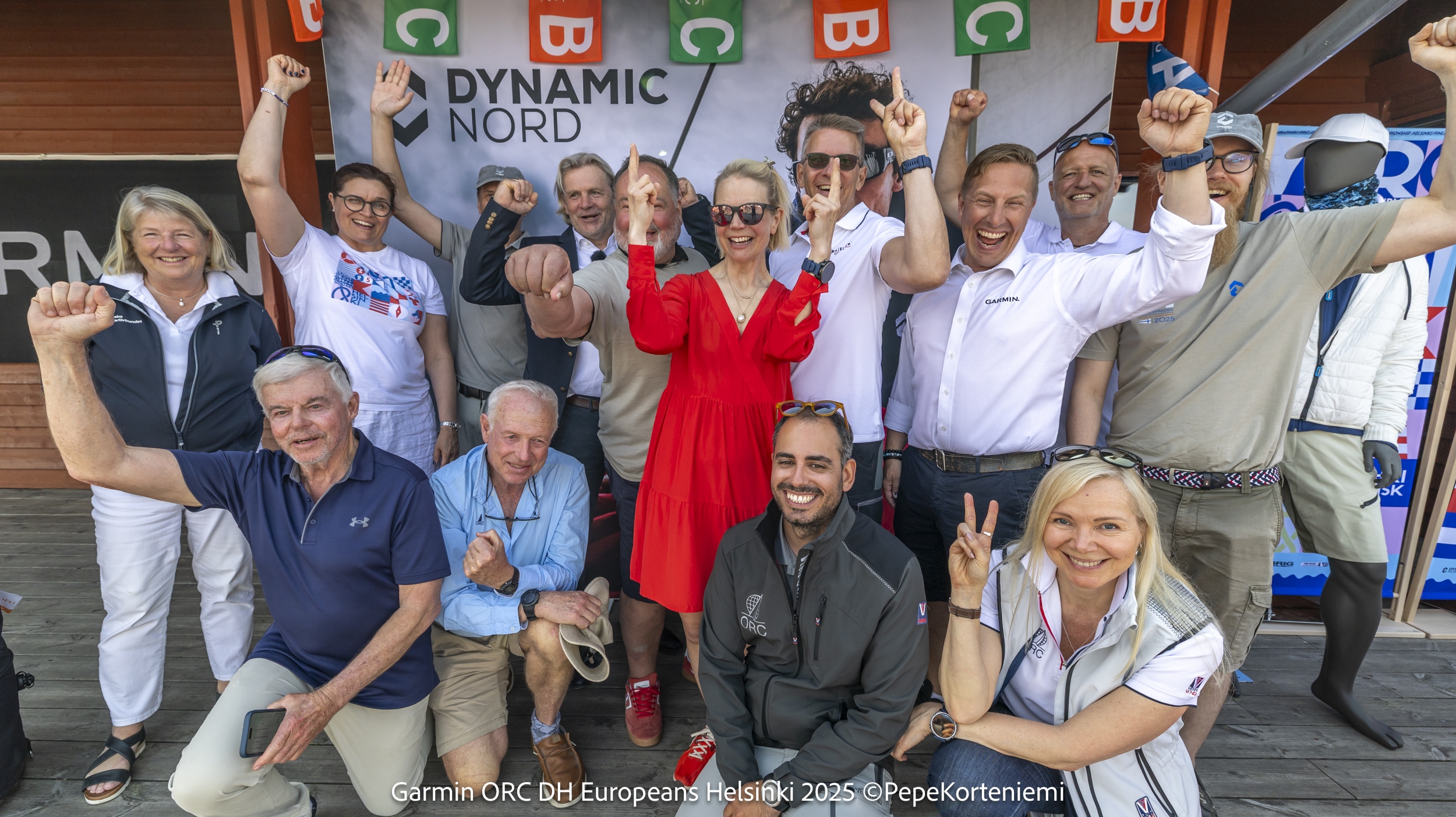 Organizing team - Garmin ORC DH European Championship Helsinki 2025 © Pepe Korteniemi