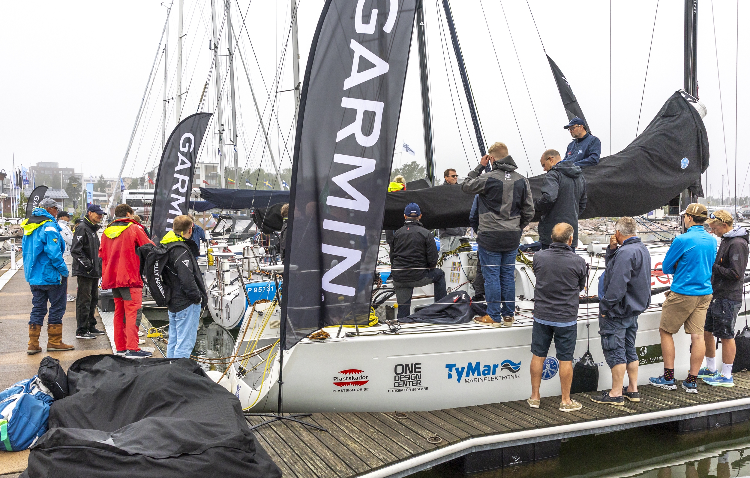 Garmin Open Boat event on Garmin Team Pro4u boat - Garmin ORC DH European Championship Helsinki 2025 © Pepe Korteniemi