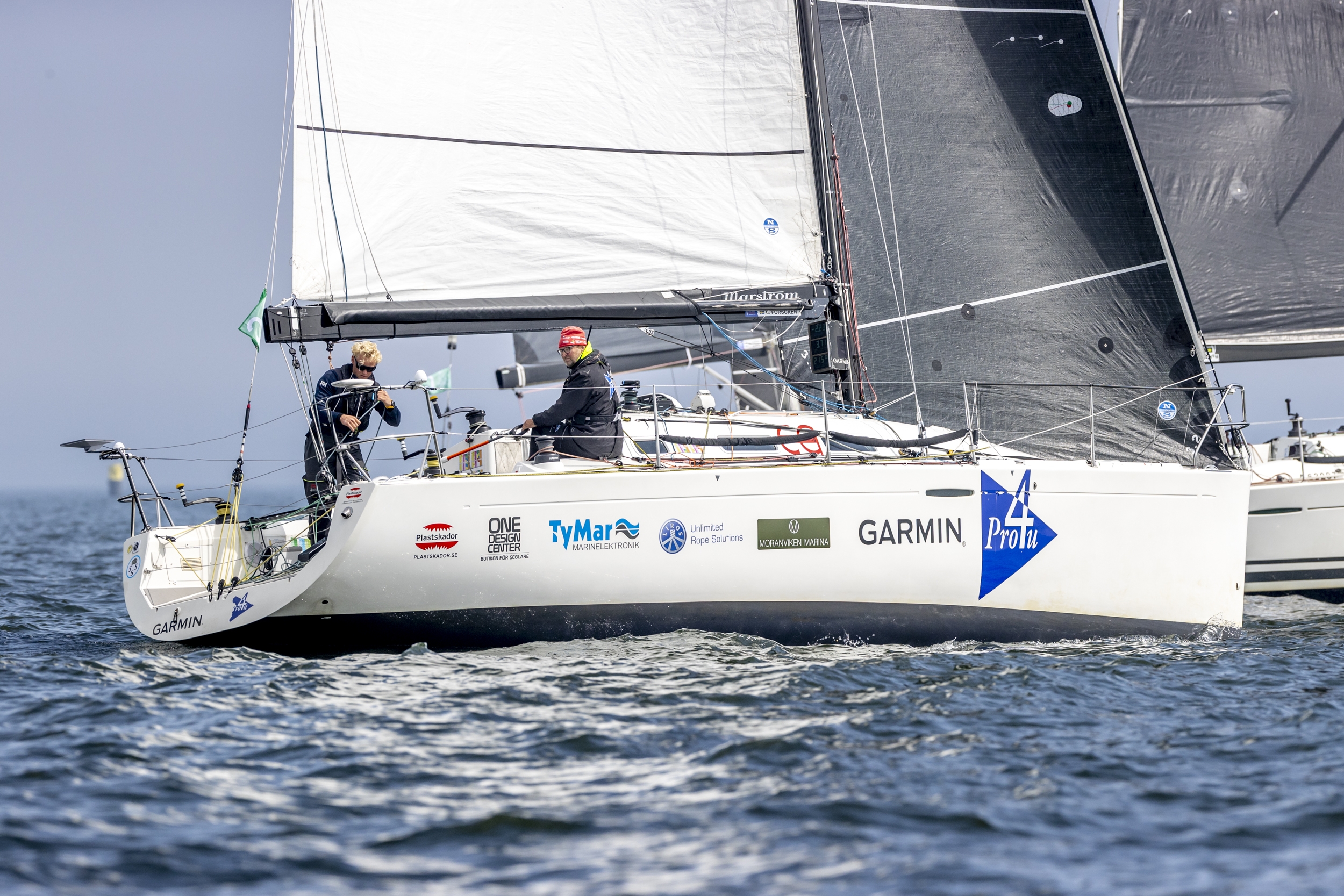 GARMIN TEAM Pro4u (SWE) – A modified First 36.7 sailed by Patrik Forsgren and his son Emil - Practice Race - Garmin ORC DH European Championship Helsinki 2025 © Pepe Korteniemi