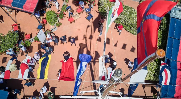 The ORC Mediterranean Championship officially opens the 2025 Tre Golfi Sailing Week