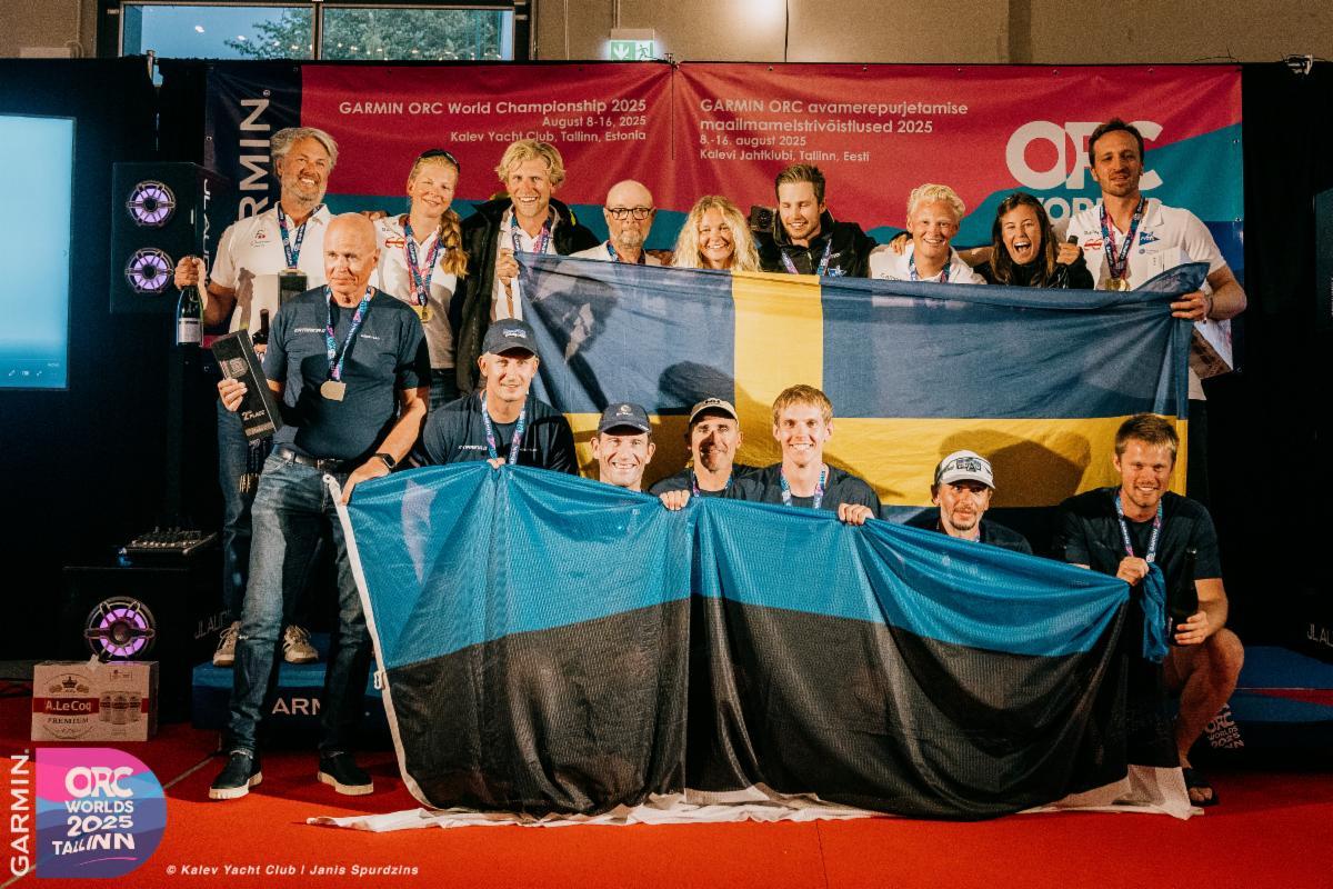 Class C podium - GARMIN TEAM PRO4U, KATARIINA II, CHAYENNE
