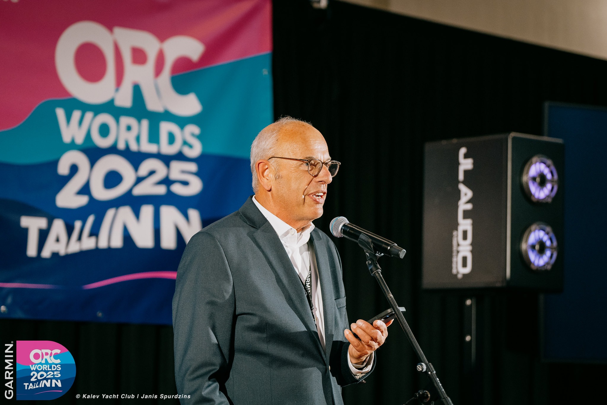 Ecky von der Mosel, Deputy Chairman of ORC - © Janis Spurdzins / Kalev Yacht Club