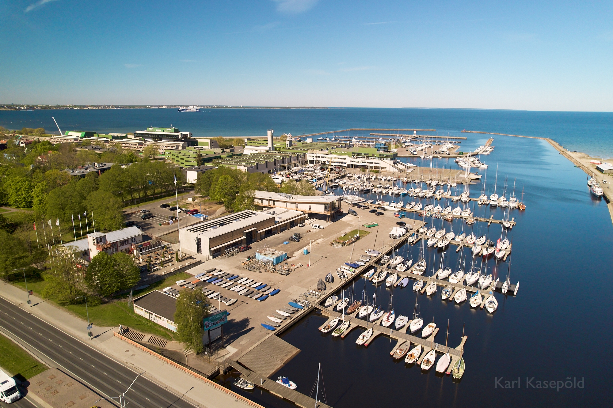 El lugar del Campeonato Mundial ORC Garmin 2025 - Kalev Yacht Club y el Centro Olímpico de Vela de Tallin