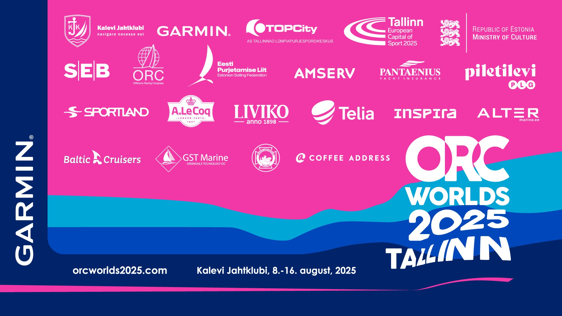 Garmin ORC Worlds 2025 - sponsors