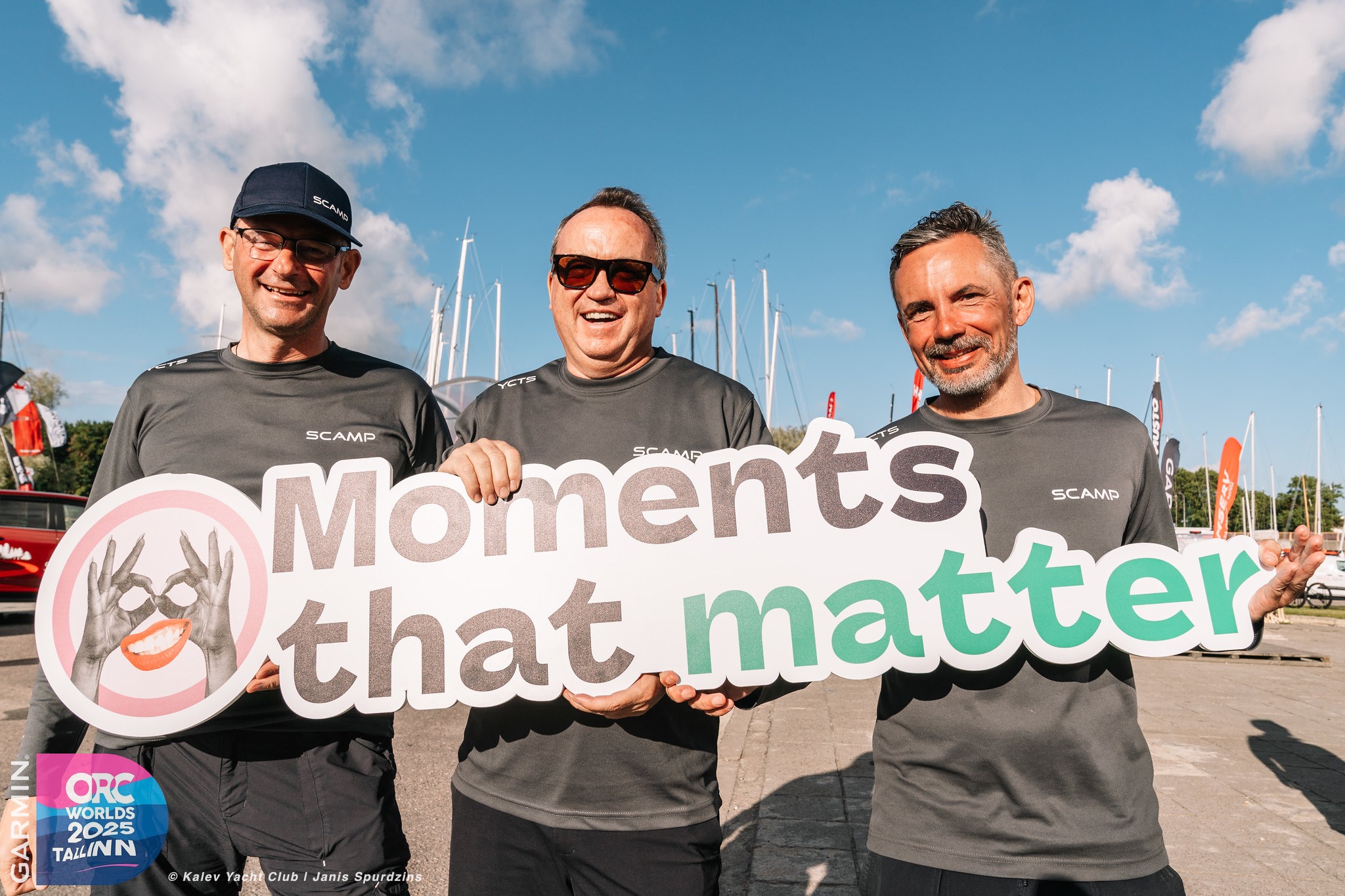 Scamp Three team - Moments That Matter