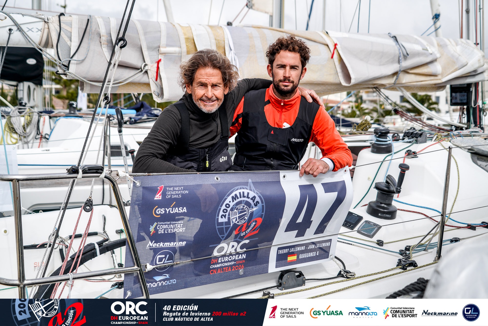 GUAGUANCO IV (Sun Fast 3300) team of brothers Juan and Thierry Lallemand - 2026 ORC DH European Championship Altea / 200 Millas a2 2026 © Julia Matos Astorgano