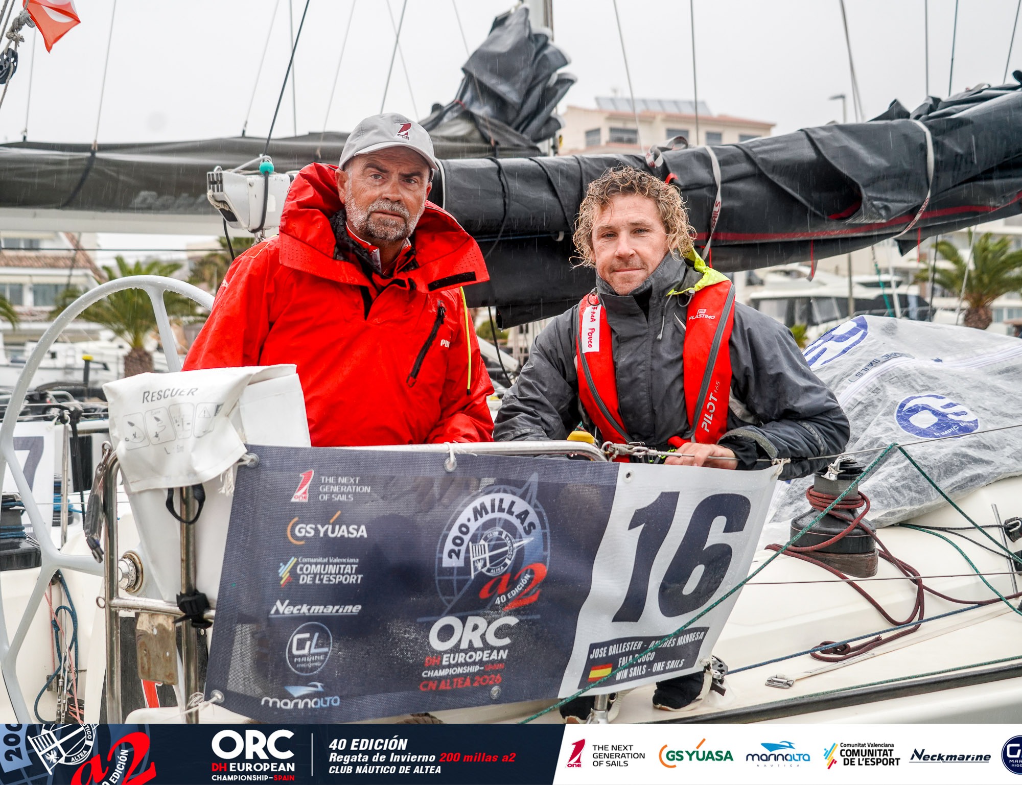 FALAPOUCO (Dufour 40 DK) team of José Ballester and Andrés Manresa - 2026 ORC DH European Championship Altea / 200 Millas a2 2026 © Julia Matos Astorgano