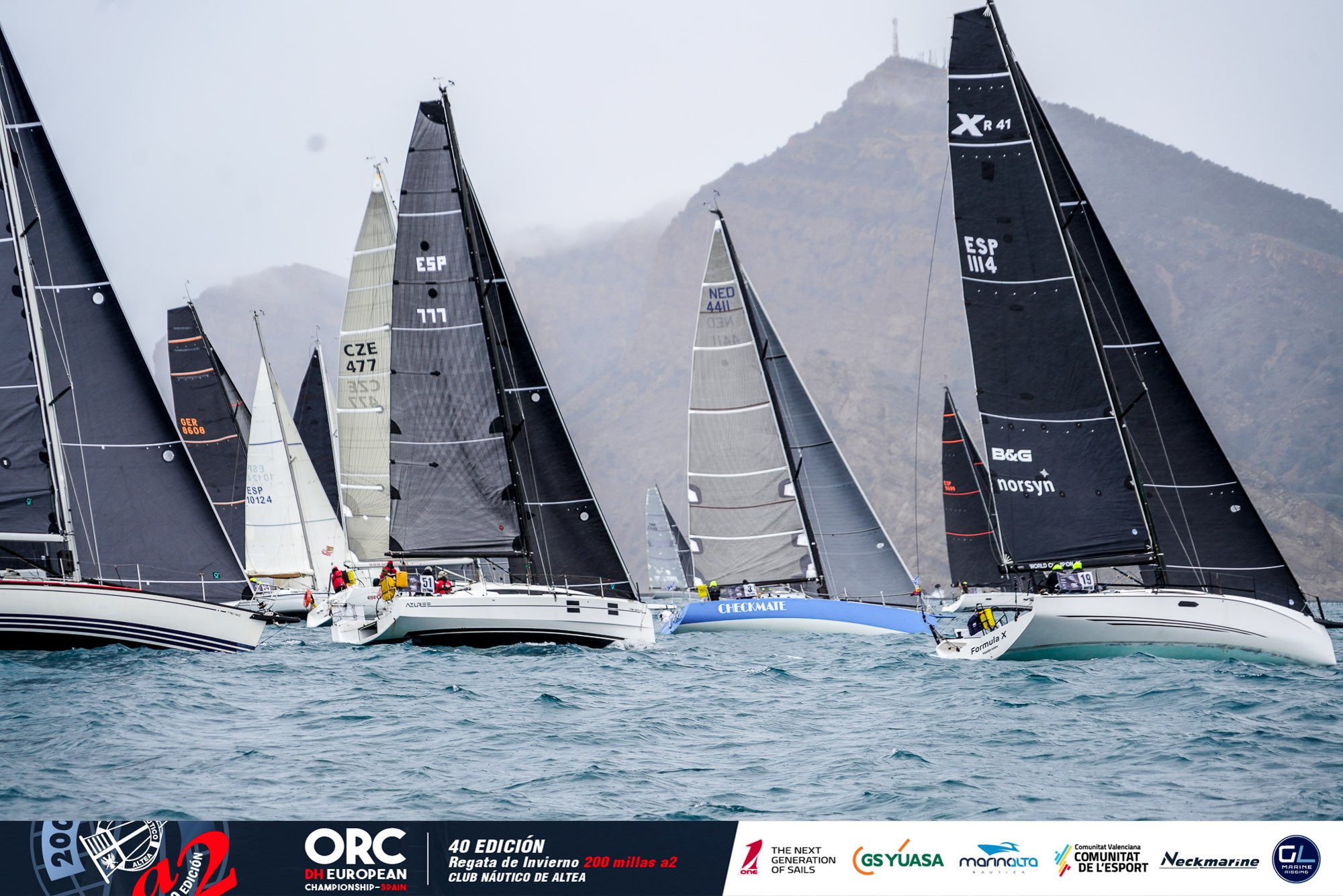 Start of the Long Offshore Race - 2026 ORC DH European Championship Altea / 200 Millas a2 2026 © Julia Matos Astorgano