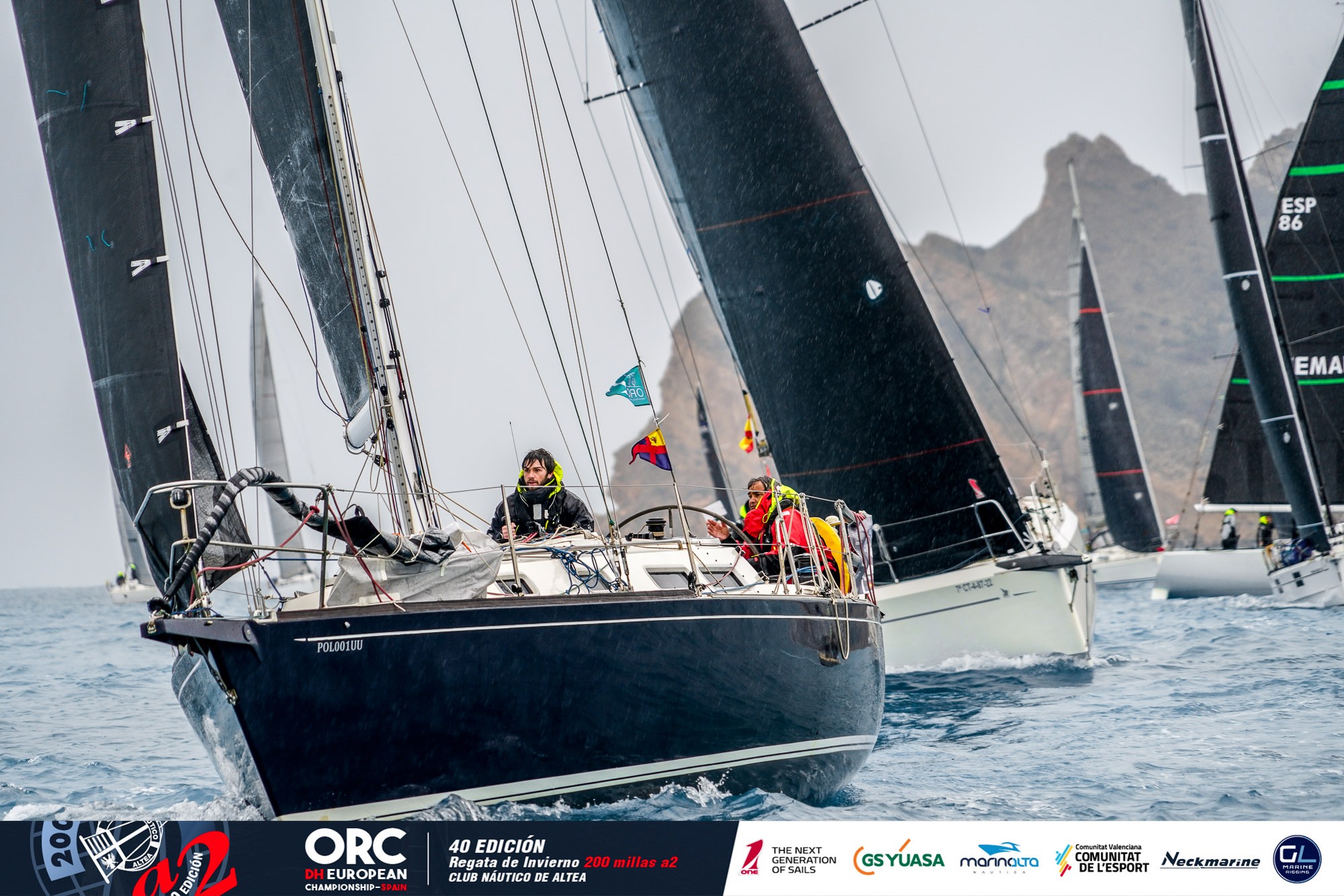 BLUE FLAG (J-35) of Matias Gil and Joan Llado - 2026 ORC DH European Championship Altea / 200 Millas a2 2026 © Julia Matos Astorgano