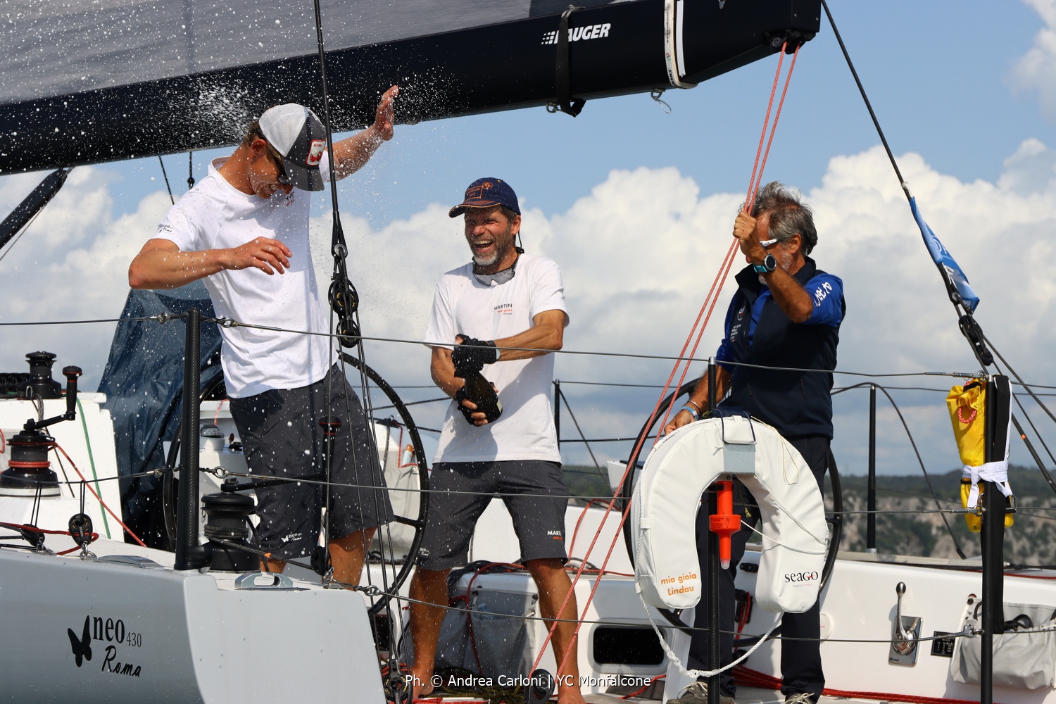 MIA GIOIA (Neo 430 Roma, GER) - Martin Buck and Yves de Block - Class A ORC DH World Champions 2025 Monfalcone © Andrea Carloni | YC Monfalcone