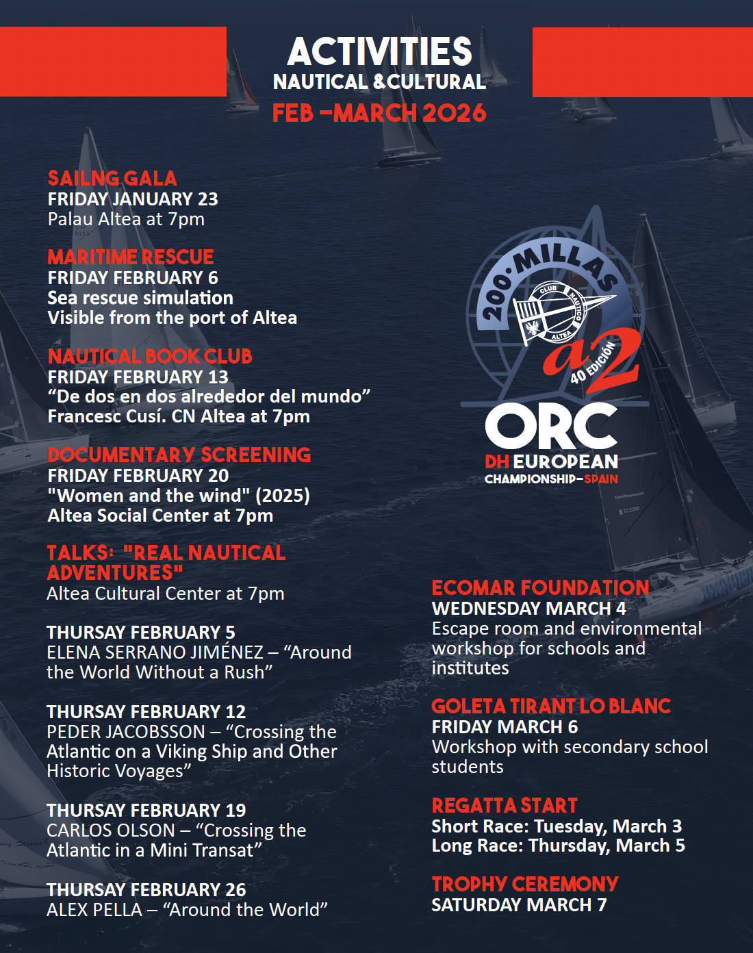 A public program of cultural and educational activities 