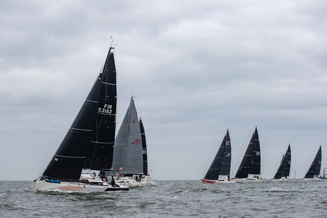The start of the Short Offshore Race - ORC DH World Championship 2026 © Sander van der Borch | North Sea Regatta