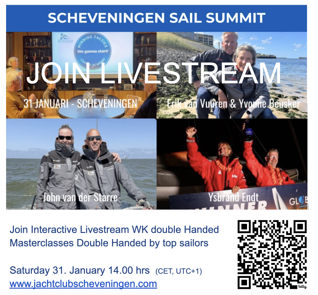 Join the Livestream: Scheveningen Sail Summit Masterclasses