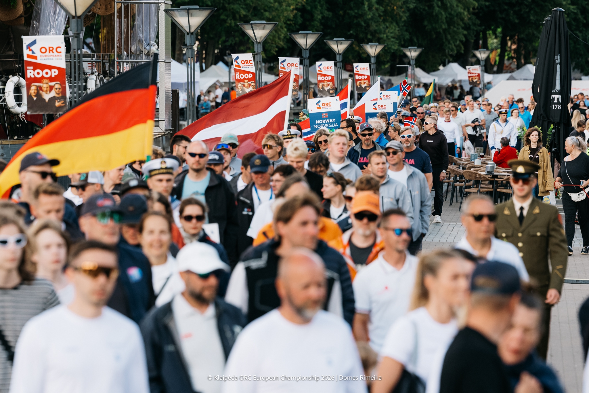 Sailors' Parade - Klaipėda ORC European Championship 2026, Lithuania © Domas Rimeika