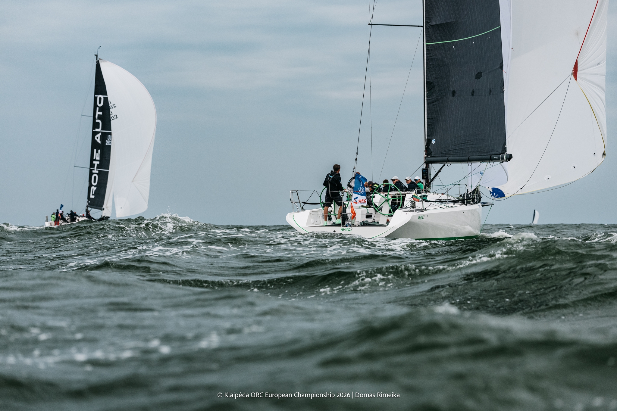 Italia 11.98 RHINO, skippered by Saulius Pajarskas (LTU) - Klaipėda ORC European Championship 2026, Lithuania © Domas Rimeika