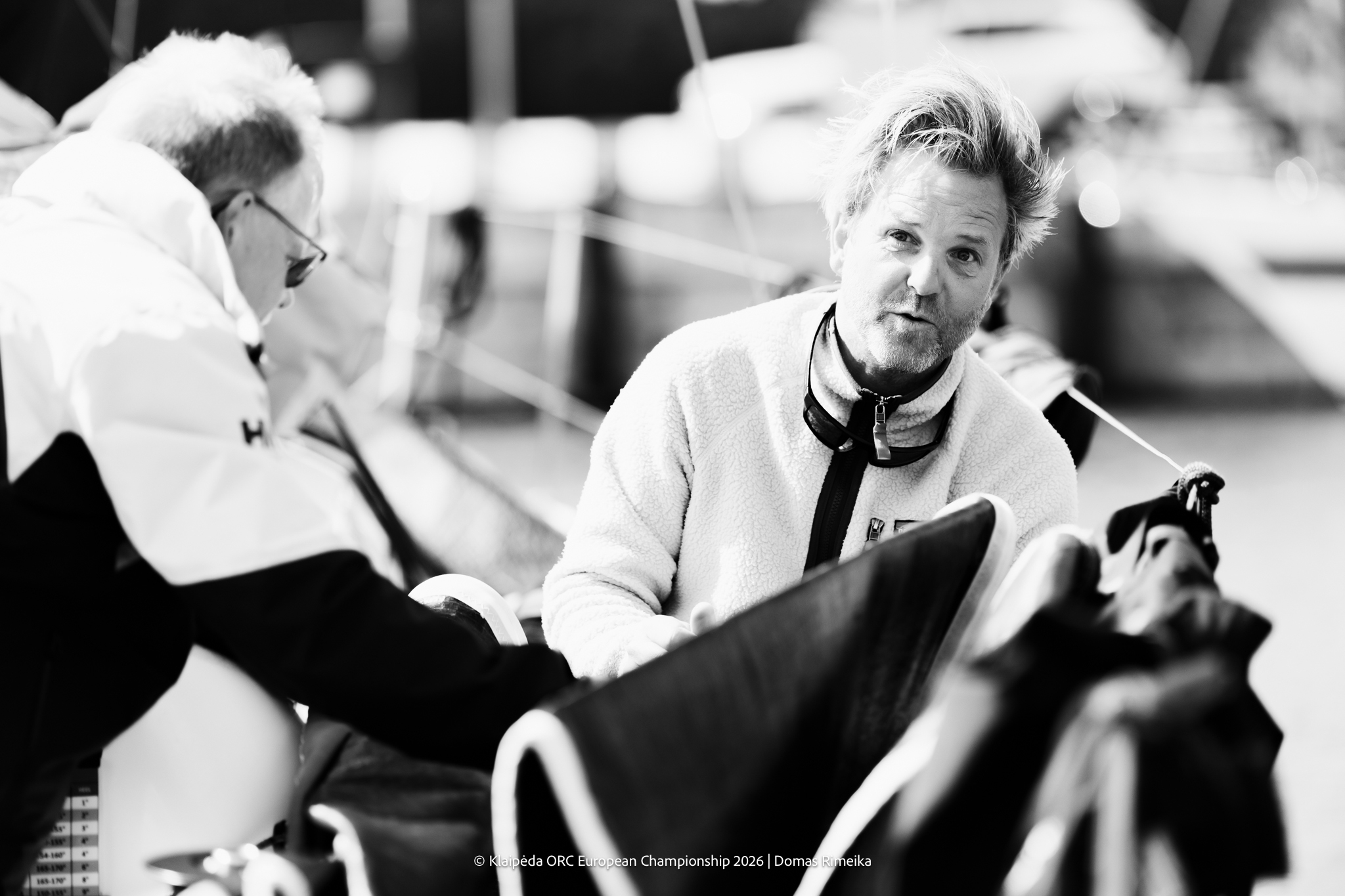 Jesper Kjelleras - crew member of X-41 Joint Venture 4.0 SWE Klaipėda ORC European Championship 2026, Lithuania © Domas Rimeika