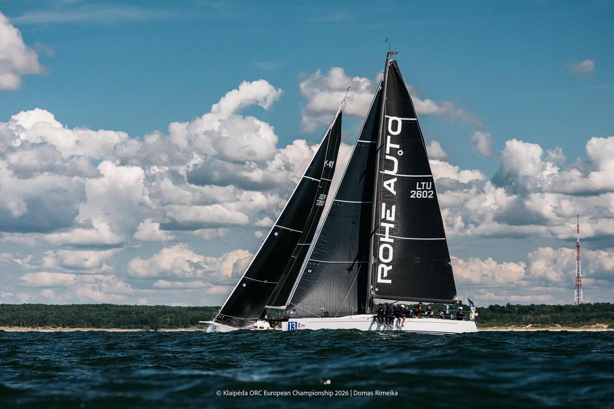 KETURI VEJAI, X-41 by Karolis Janulionis (LTU) - Sportland leg inshore race - Klaipėda ORC European Championship 2026, Lithuania © Domas Rimeika
