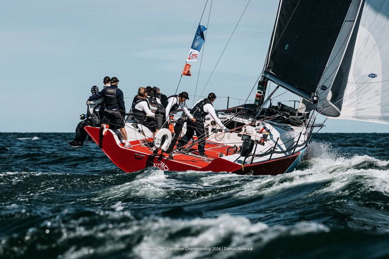 NEMO ROSSO, Ker 40 by Hans Broman (SWE) - Klaipėda City Municipality Leg Inshore Races - Klaipėda ORC European Championship 2026, Lithuania © Domas Rimeika