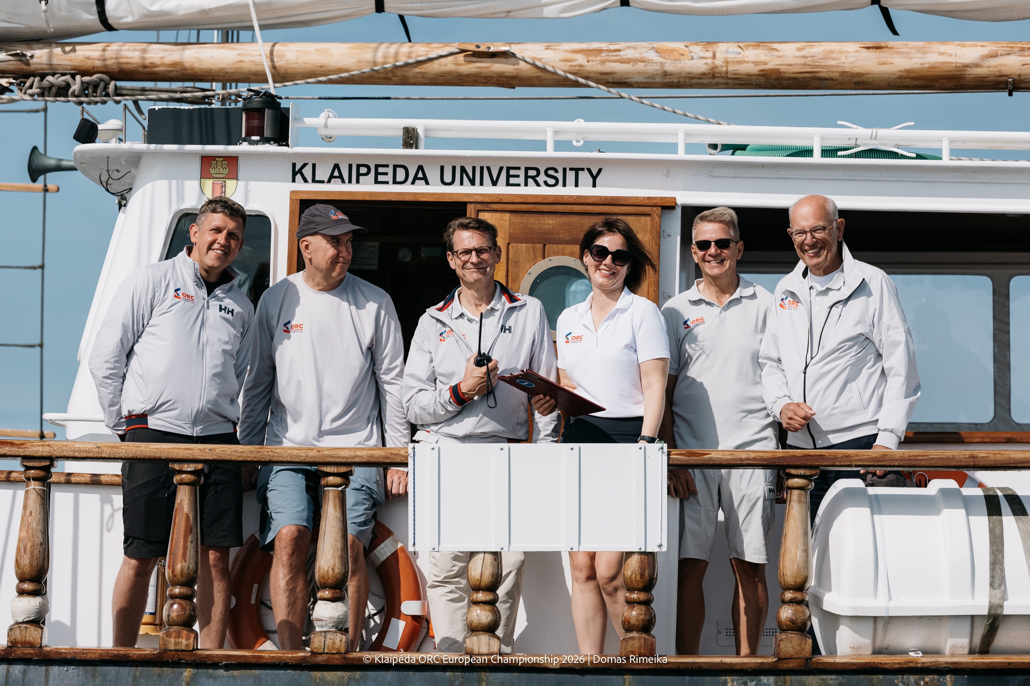 Race Committee team (not complete) - Klaipėda ORC European Championship 2026, Lithuania © Domas Rimeika