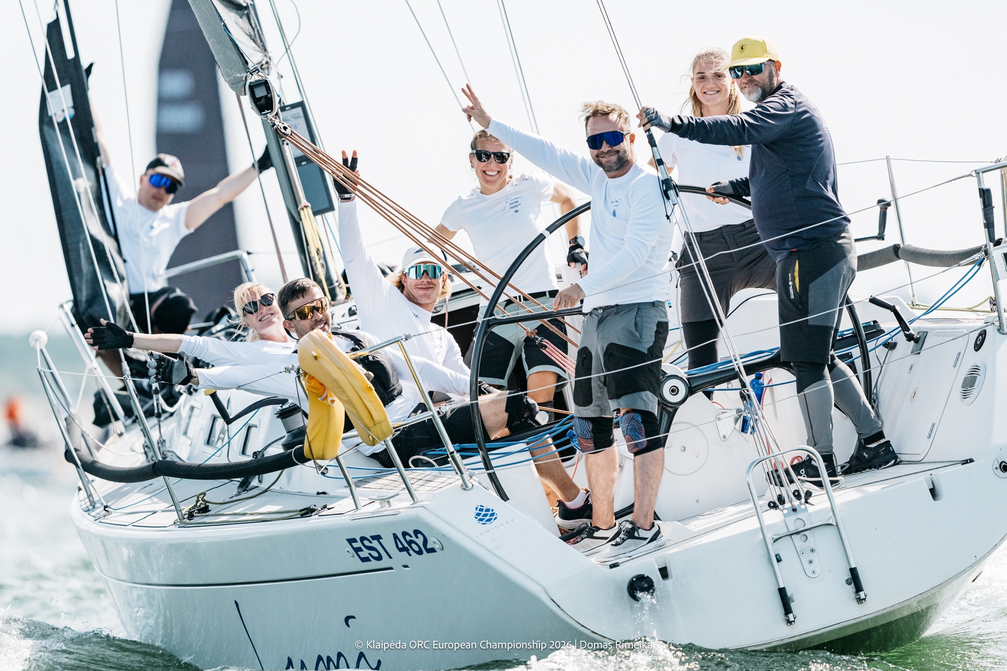 First 34.7 LUMI team by Mart Eensalu (EST) - Klaipėda ORC European Championship 2026, Lithuania © Domas Rimeika